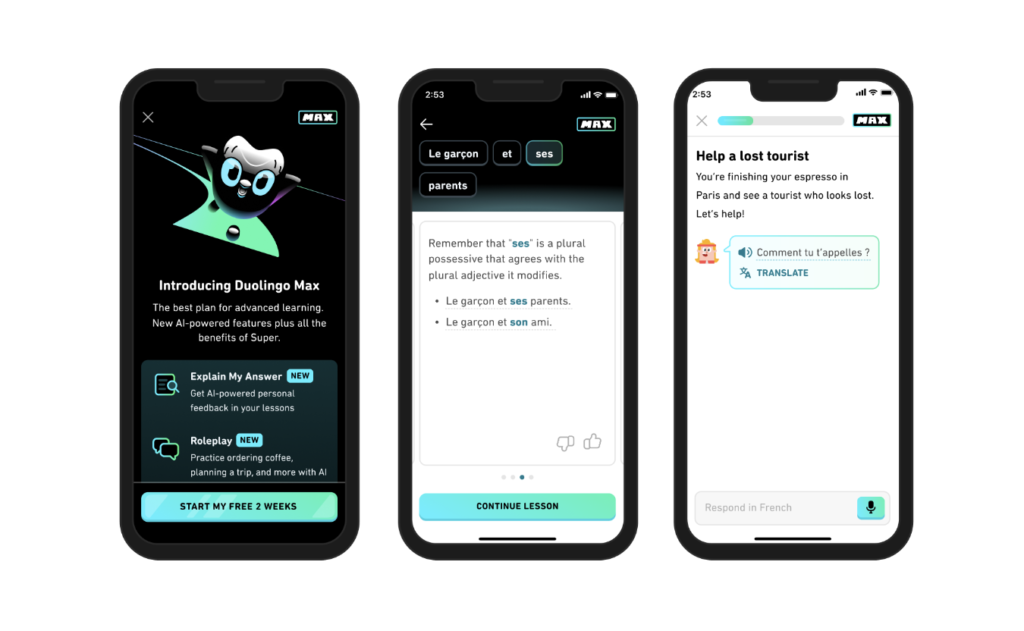 Duolingo Max pricing